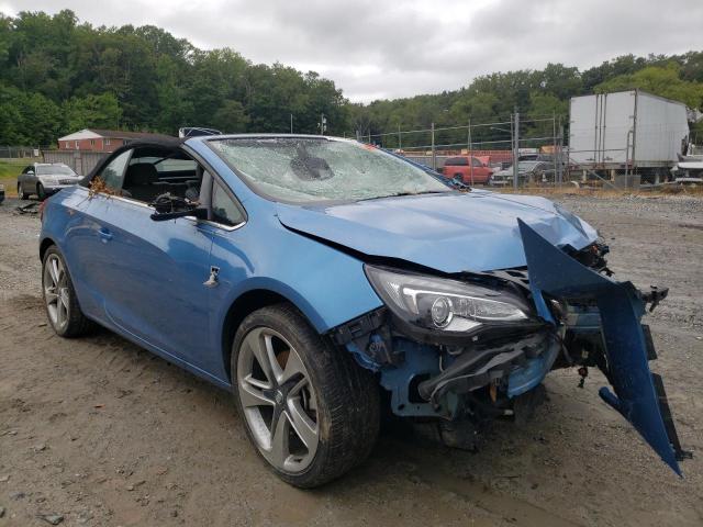 W04WJ3N50HG084847 - 2017 BUICK CASCADA SP BLUE photo 1