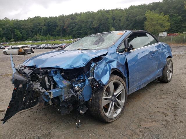 W04WJ3N50HG084847 - 2017 BUICK CASCADA SP BLUE photo 2