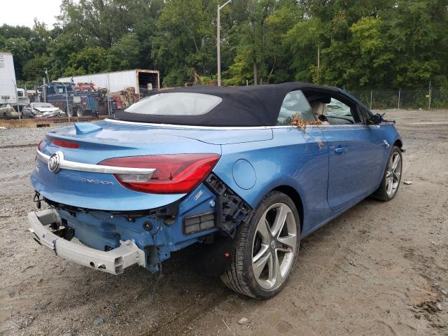 W04WJ3N50HG084847 - 2017 BUICK CASCADA SP BLUE photo 4