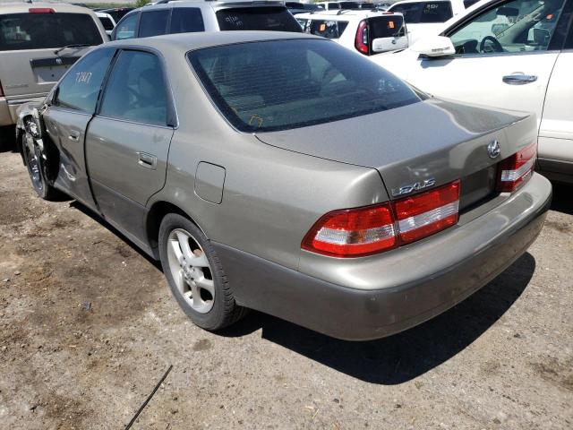 JT8BF28G9Y0287661 - 2000 LEXUS ES 300 TAN photo 3