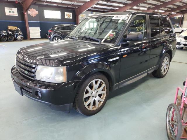 SALSF25437A114635 - 2007 LAND ROVER RANGE ROVE BLACK photo 2