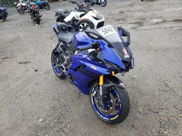 JYARJ28E7JA003906 - 2018 YAMAHA YZFR6 BLUE photo 1