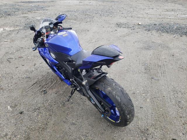 JYARJ28E7JA003906 - 2018 YAMAHA YZFR6 BLUE photo 3