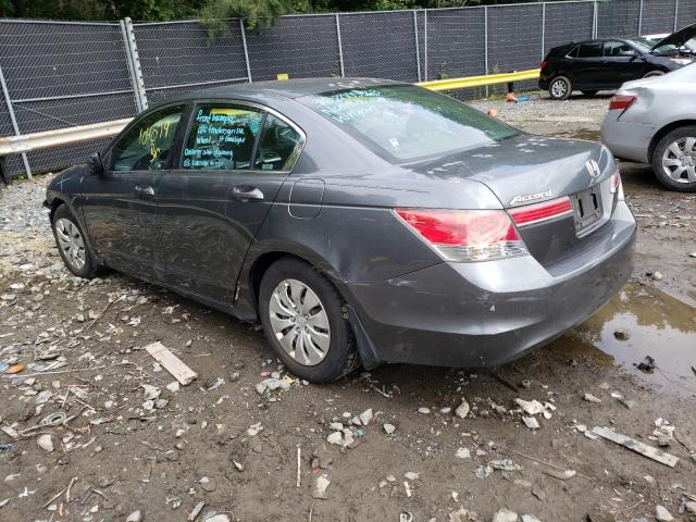 1HGCP2F32BA090806 - 2011 HONDA ACCORD LX GRAY photo 3