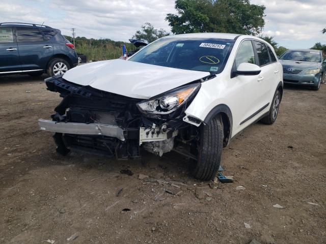 KNDCB3LC0J5203554 - 2018 KIA NIRO FE WHITE photo 2