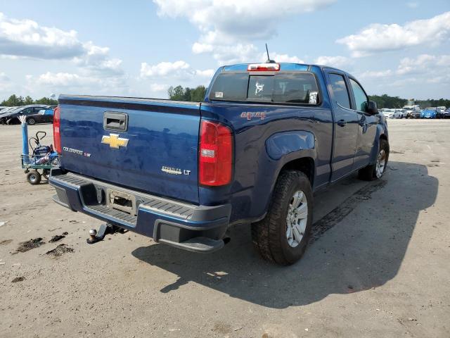 1GCGTCEN8K1187948 - 2019 CHEVROLET COLORADO L BLUE photo 4
