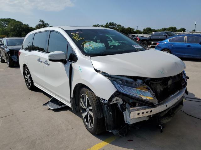 5FNRL6H90LB011719 - 2020 HONDA ODYSSEY EL WHITE photo 1