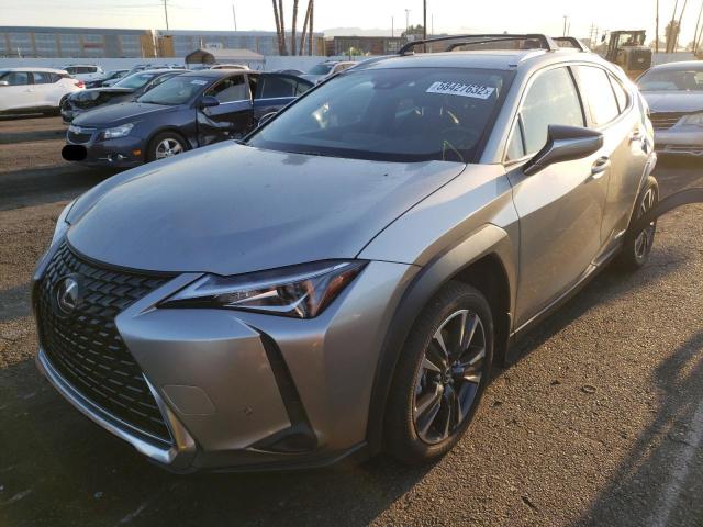 JTHX9JBH0M2051648 - 2021 LEXUS UX 250H GRAY photo 2