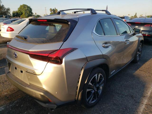 JTHX9JBH0M2051648 - 2021 LEXUS UX 250H GRAY photo 4