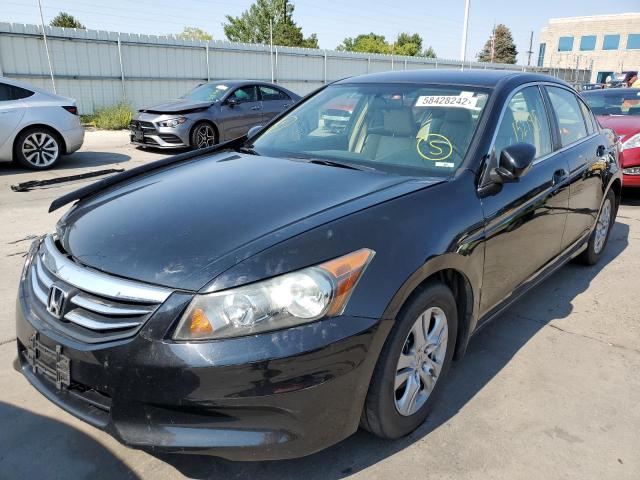 1HGCP2F67BA146071 - 2011 HONDA ACCORD SEI BLACK photo 2