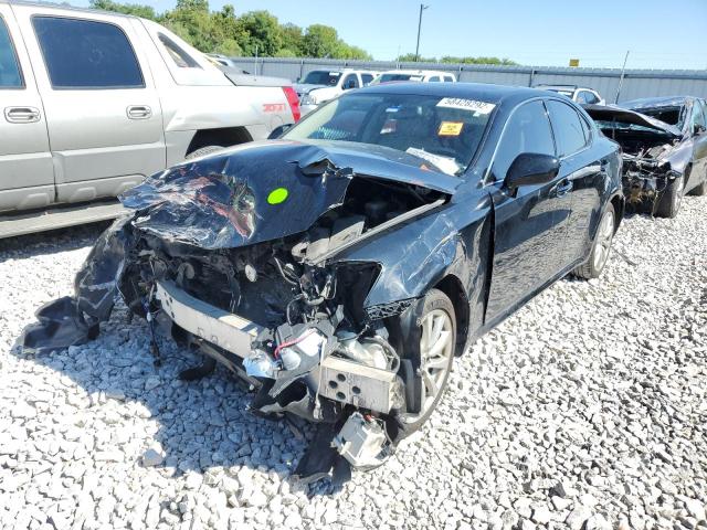 JTHCK262385017030 - 2008 LEXUS IS 250 BLACK photo 2