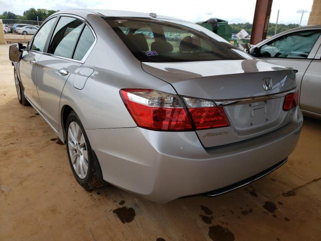 1HGCR2F84DA012343 - 2013 HONDA ACCORD EXL SILVER photo 3