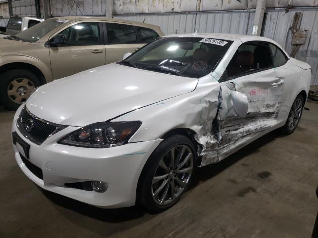 JTHFE2C25F2511641 - 2015 LEXUS IS 350 WHITE photo 2