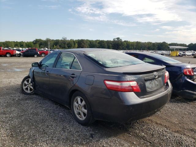 4T1BE46K87U542195 - 2007 TOYOTA CAMRY CE GRAY photo 3