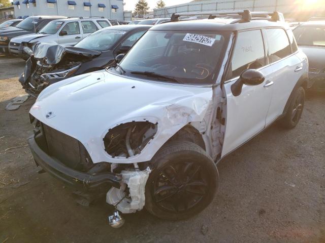 WMWZC3C50EWP25493 - 2014 MINI COOPER S C WHITE photo 2