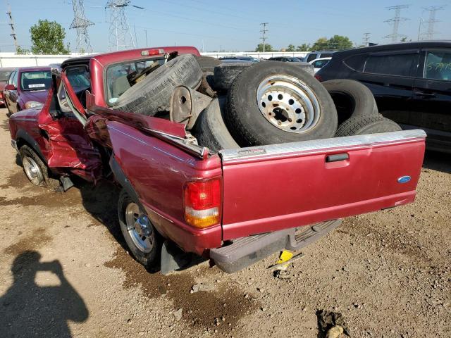 1FTCR10A9TUD89879 - 1996 FORD RANGER XLT BURGUNDY photo 3