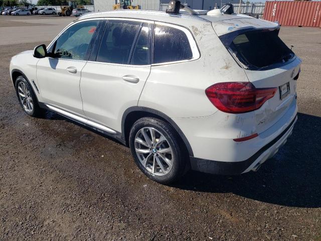 5UXTR9C56KLP86479 - 2019 BMW X3 XDRIVE3 WHITE photo 3