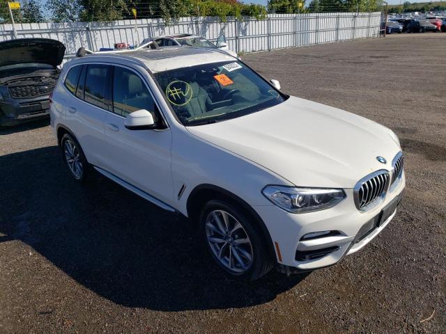 5UXTR9C56KLP86479 - 2019 BMW X3 XDRIVE3 WHITE photo 9