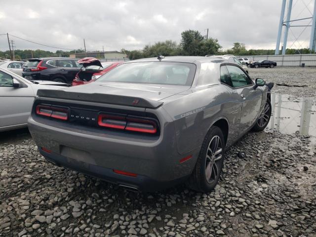 2C3CDZGGXJH215640 - 2018 DODGE CHALLENGER GRAY photo 4