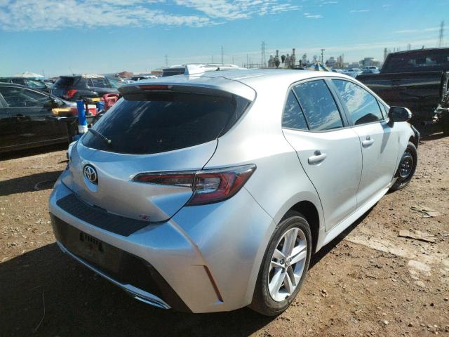 JTNB4MBEXN3150311 - 2022 TOYOTA COROLLA SE SILVER photo 4