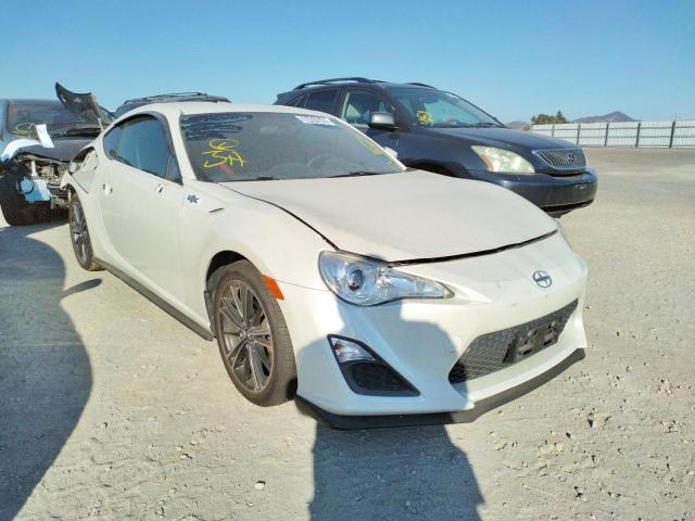 JF1ZNAA14D2703865 - 2013 TOYOTA SCION FR-S WHITE photo 1