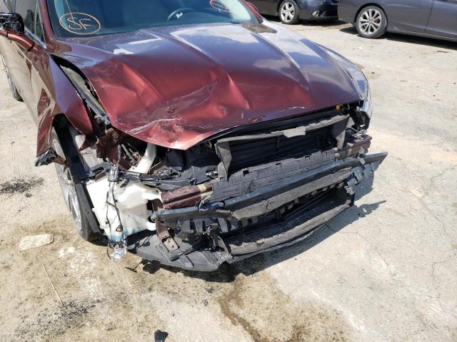 3FA6P0K9XGR256759 - 2016 FORD FUSION TIT BURGUNDY photo 9