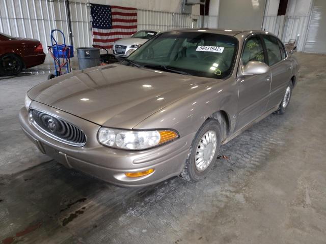 1G4HP54K31U122915 - 2001 BUICK LESABRE CU GOLD photo 2