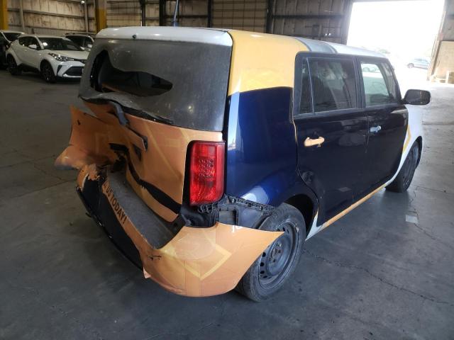JTLKE50E081057831 - 2008 TOYOTA SCION XB Beyaz fotoğraf 4