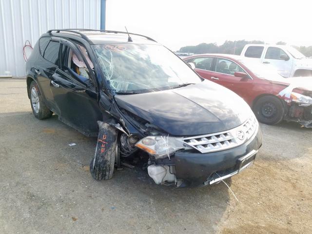 JN8AZ08W16W550031 - 2006 NISSAN MURANO SL BLACK photo 1