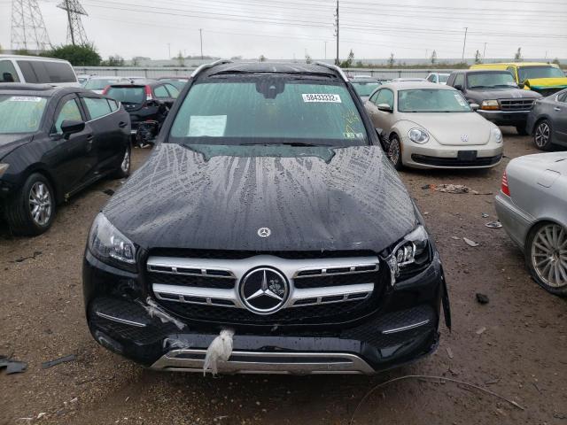 4JGFF5KE3NA663249 - 2022 MERCEDES-BENZ GLS 450 4M BLACK photo 9