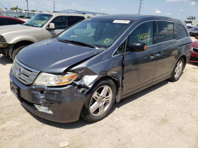 5FNRL5H95CB103063 - 2012 HONDA ODYSSEY TO GRAY photo 2