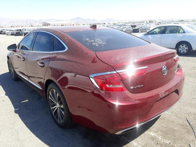 1G4ZR5SSXHU149590 - 2017 BUICK LACROSSE P RED photo 3