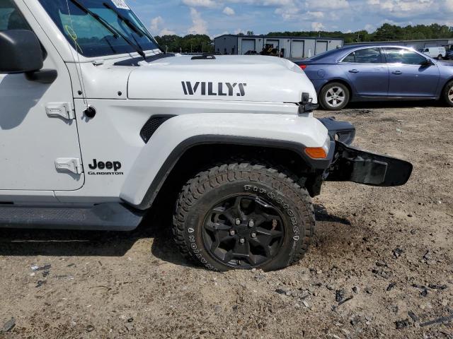 1C6HJTAGXML582178 - 2021 JEEP GLADIATOR WHITE photo 9