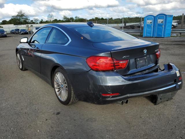 WBA3N9C55EF721149 - 2014 BMW 428 XI GRAY photo 3