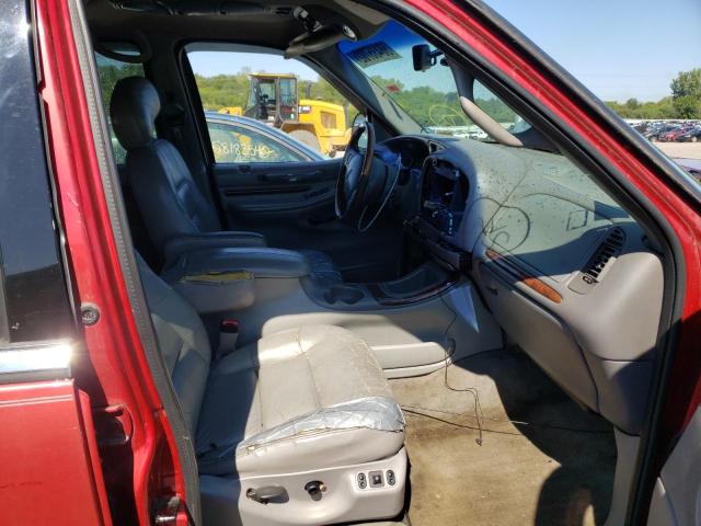 5LMPU28L7WLJ29897 - 1998 LINCOLN NAVIGATOR წითელი ფოტო 5