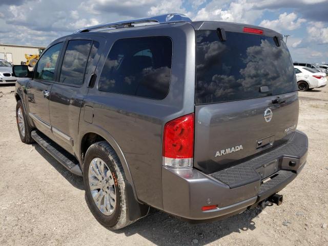 5N1BA0NEXFN619304 - 2015 NISSAN ARMADA PLA GRAY photo 3