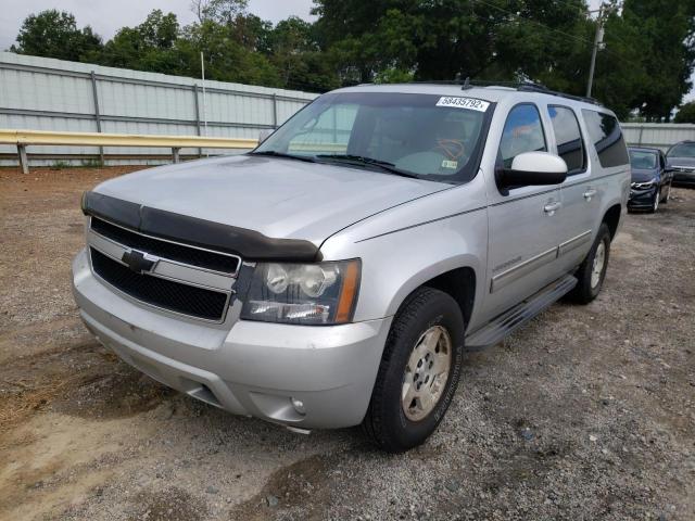 1GNUKJE37AR254524 - 2010 CHEVROLET SUBURBAN K SILVER photo 2