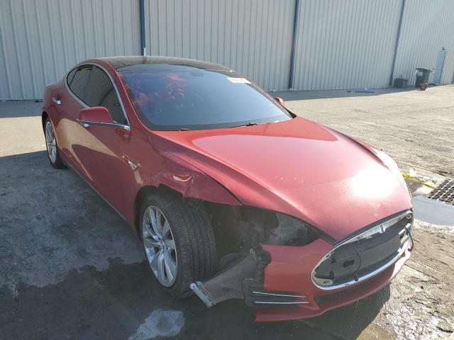 5YJSA1H1XEFP31889 - 2014 TESLA MODEL S Qırmızı foto 1