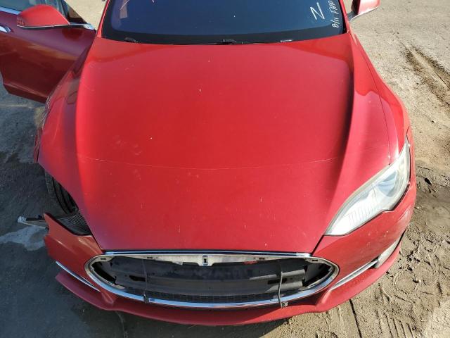5YJSA1H1XEFP31889 - 2014 TESLA MODEL S Qırmızı foto 7