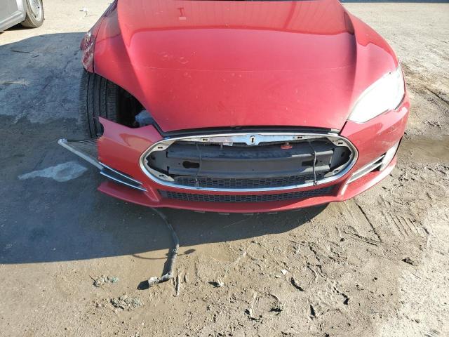 5YJSA1H1XEFP31889 - 2014 TESLA MODEL S Qırmızı foto 9