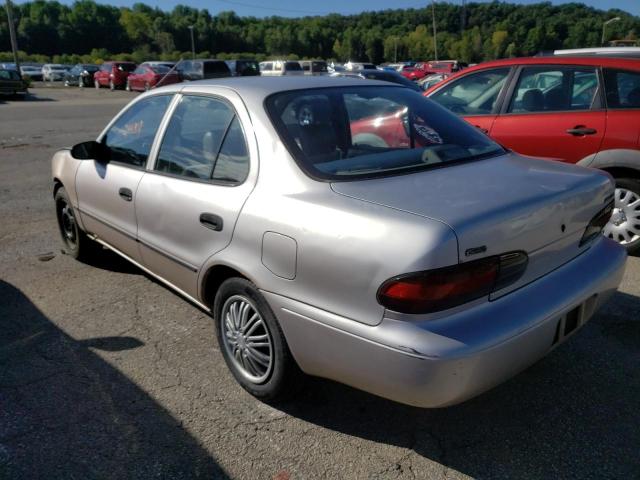 1Y1SK5263VZ452914 - 1997 GEO PRIZM LSI GRAY photo 3