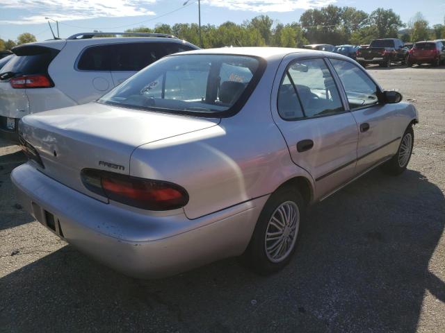 1Y1SK5263VZ452914 - 1997 GEO PRIZM LSI GRAY photo 4