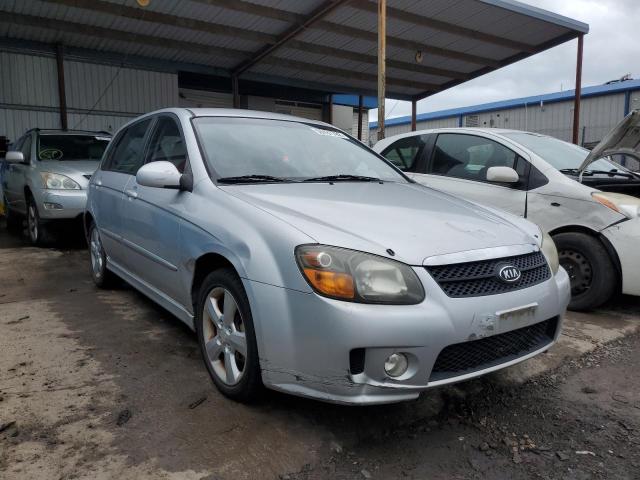 KNAFE162685018721 - 2008 KIA SPECTRA5 5 SILVER photo 1