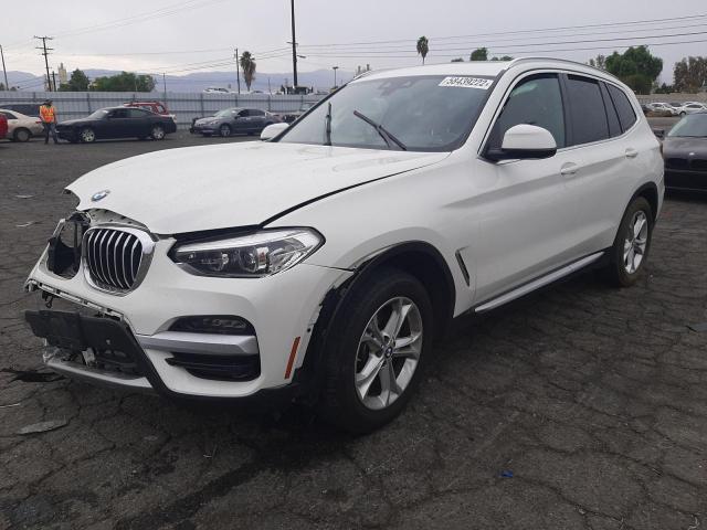 5UXTY3C09LLU69897 - 2020 BMW X3 SDRIVE3 WHITE photo 2