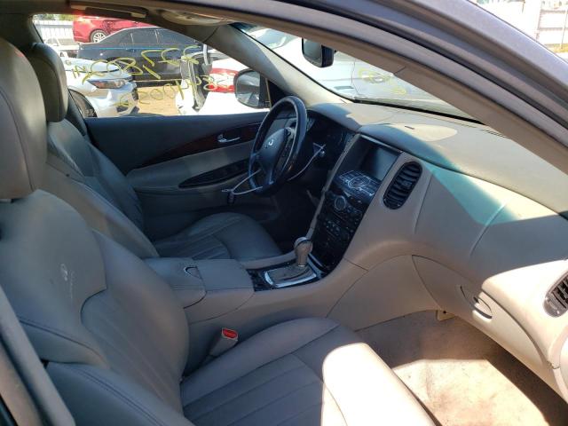 JNKAJ09F58M354513 - 2008 INFINITI EX35 BASE SILVER photo 5