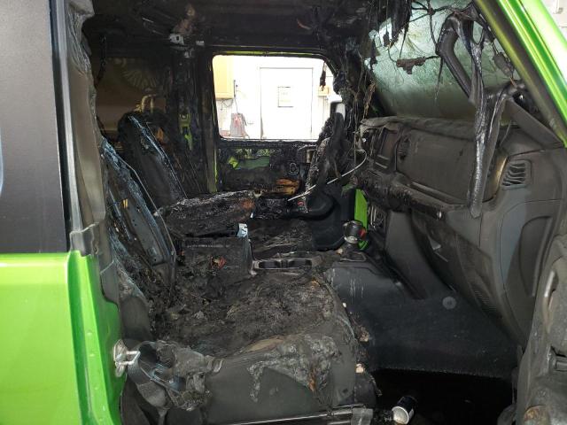 1C4GJXAN5JW286988 - 2018 JEEP WRANGLER S GREEN photo 5