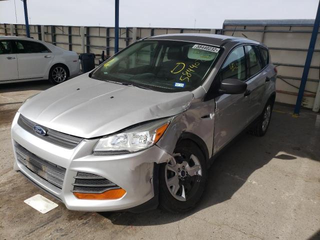 1FMCU0F75EUA37949 - 2014 FORD ESCAPE S SILVER photo 2