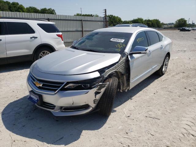 1G1105S30KU142393 - 2019 CHEVROLET IMPALA PRE ვერცხლისფერი ფოტო 2