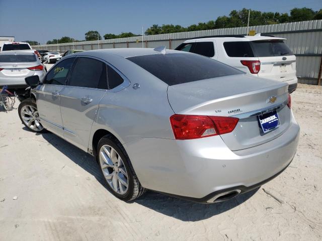 1G1105S30KU142393 - 2019 CHEVROLET IMPALA PRE ვერცხლისფერი ფოტო 3