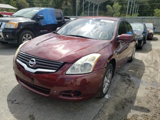 1N4AL2AP4BC165706 - 2011 NISSAN ALTIMA BAS RED photo 2